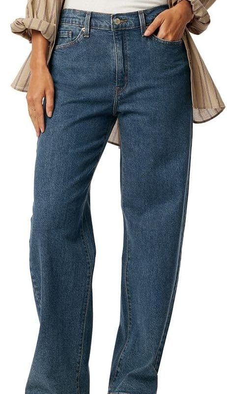 Women’s Mid Rise Wide Leg Stretch Denim Jeans