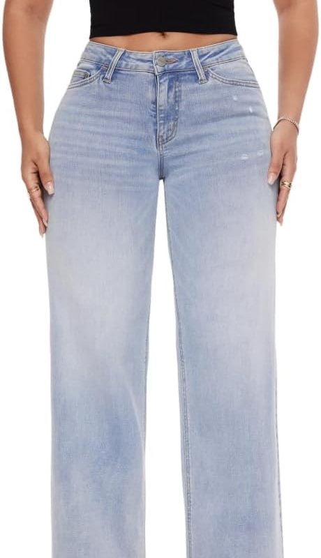 Women’s Low Rise Flared Stretch Denim Jeans