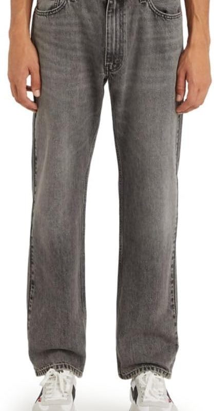 Men’s Relaxed Straight Fit Denim Jeans