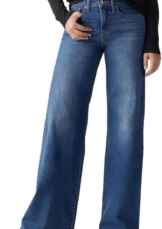 Women’s Loose Fit Wide Leg Denim Jeans