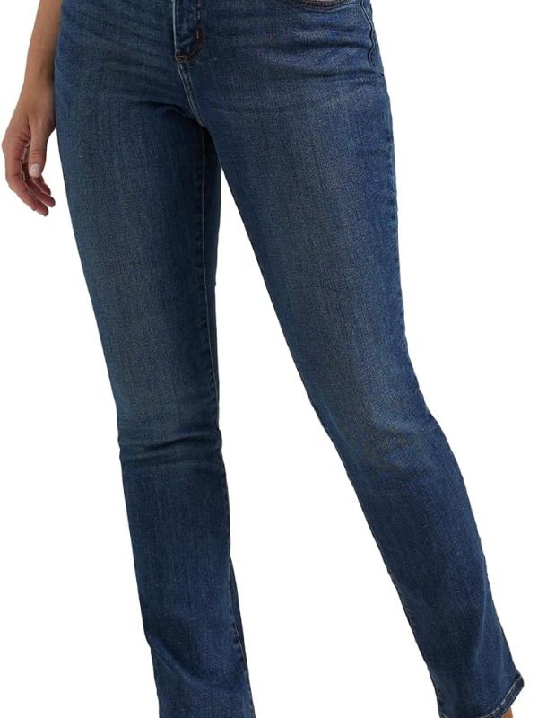 Women’s Comfortable Straight Leg Denim Jeans