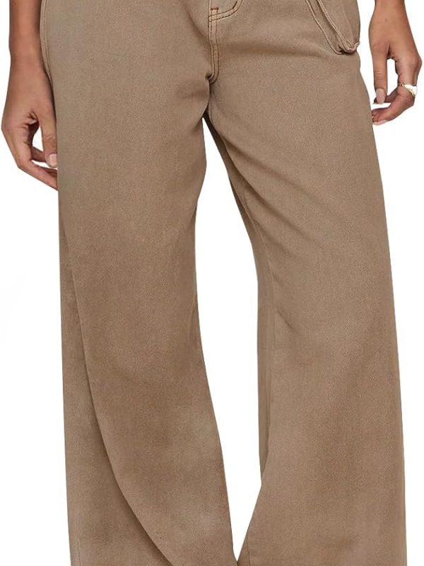 Women’s Low Rise Loose Fit Stretch Denim Jeans