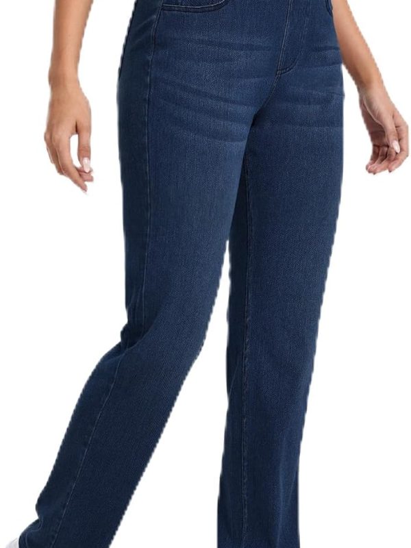 Women’s Low Rise Slim Flare Stretch Denim Jeans