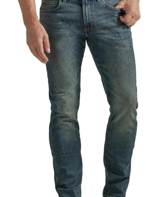 Men’s Slim Straight Leg Denim Jeans