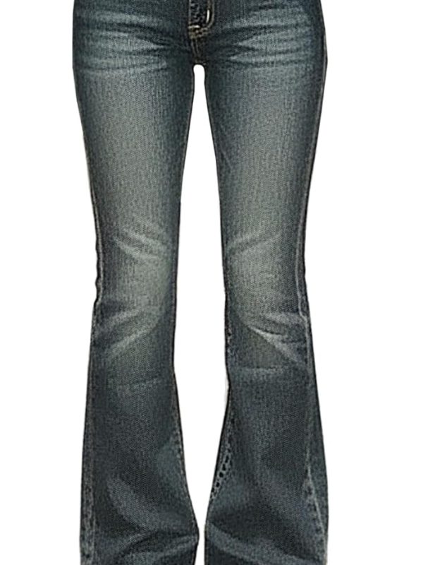 Women’s Low Rise Loose Straight Leg Denim Jeans