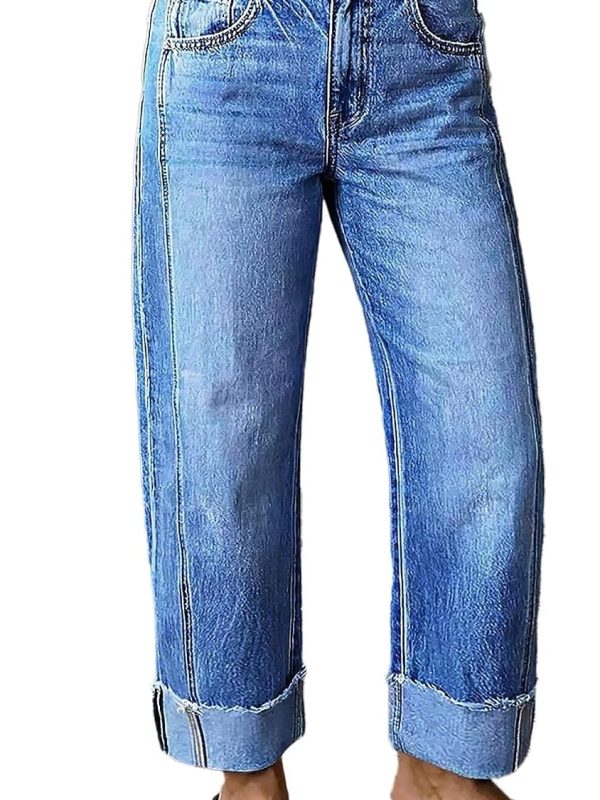 Women’s Mid Rise Stretch Bootcut Denim Jeans