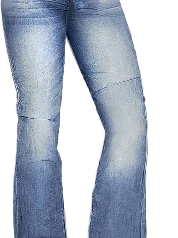 Women’s Low Rise Loose Fit Baggy Denim Jeans