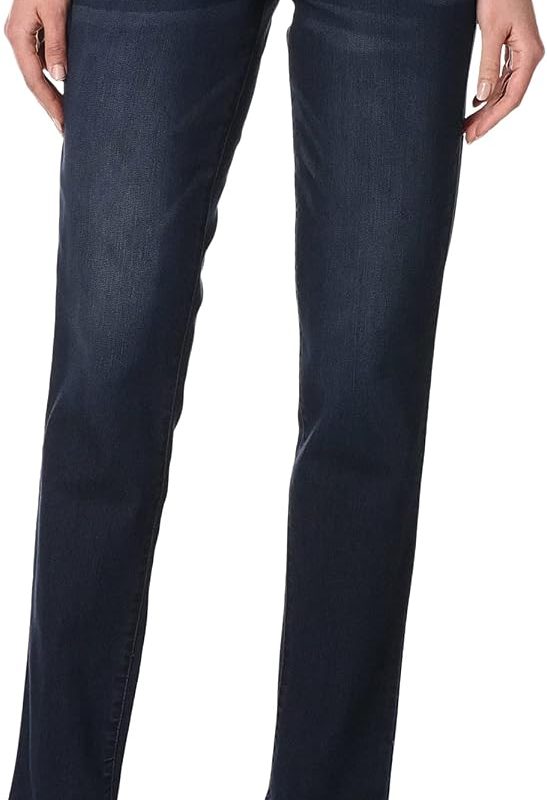Women’s High Rise Straight Leg Denim Jeans