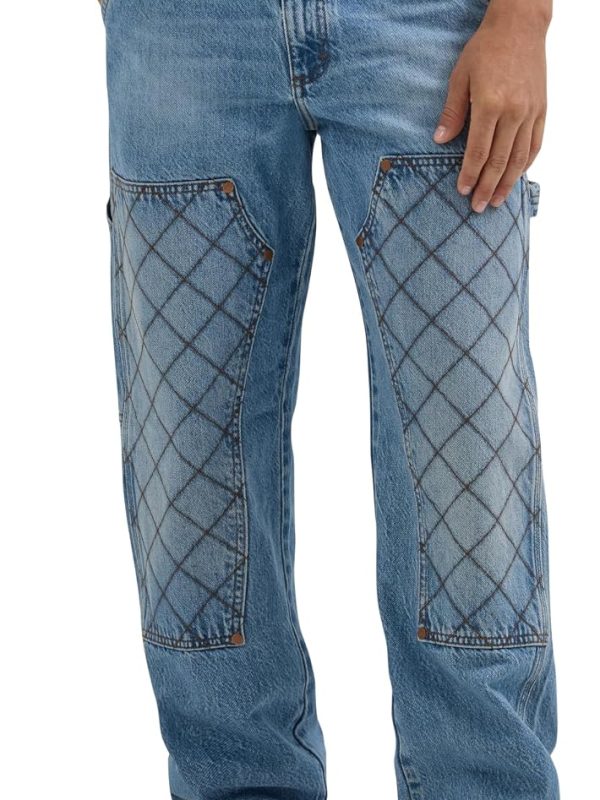 Men’s Relaxed Straight Leg Denim Jeans